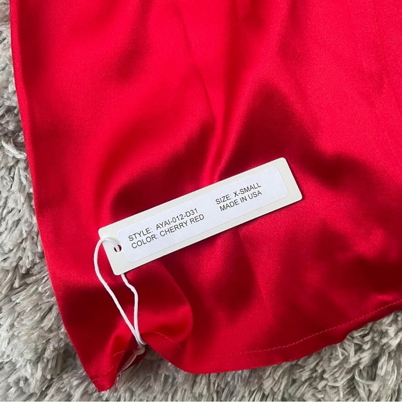 Are You Am I Red Cixi Dress - Picture 3 of 5